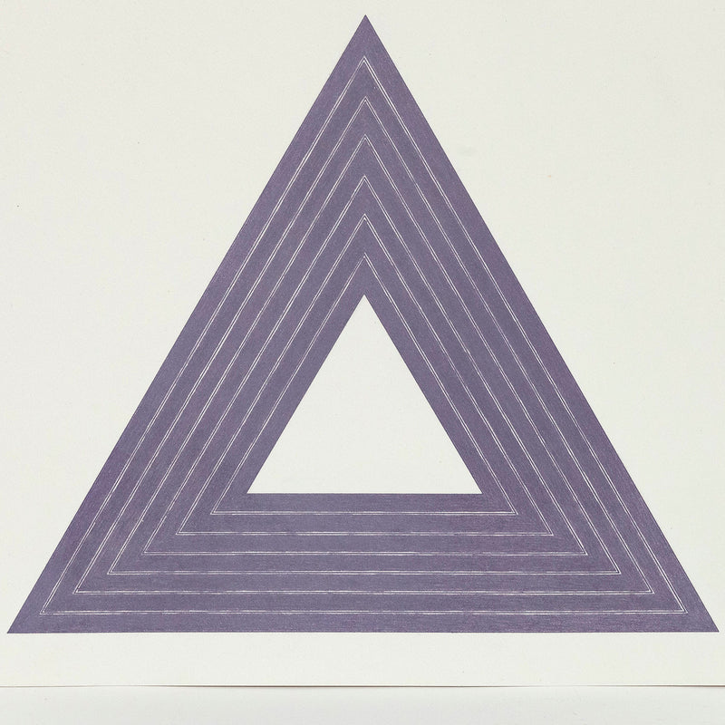 Caviar20 Frank Stella Leo Castelli Purple Series