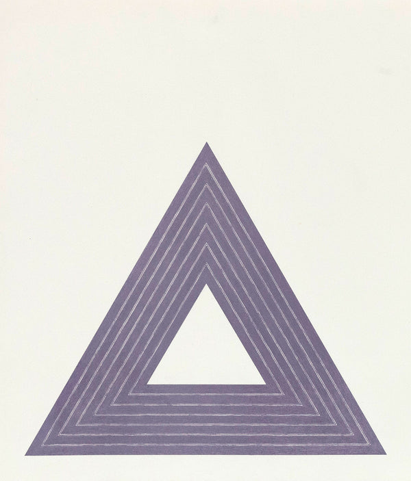 Caviar20 Frank Stella Leo Castelli Purple Series