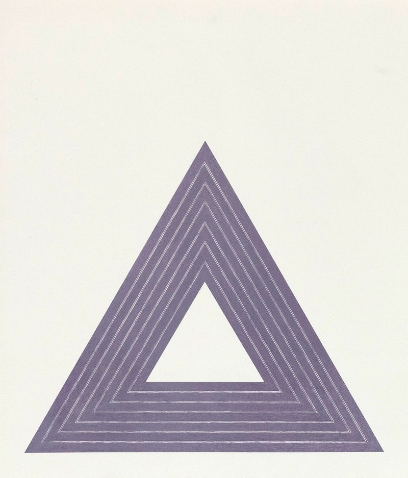 Caviar20 Frank Stella Leo Castelli Purple Series