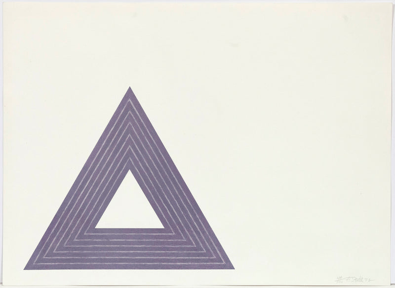 Caviar20 Frank Stella Leo Castelli Purple Series