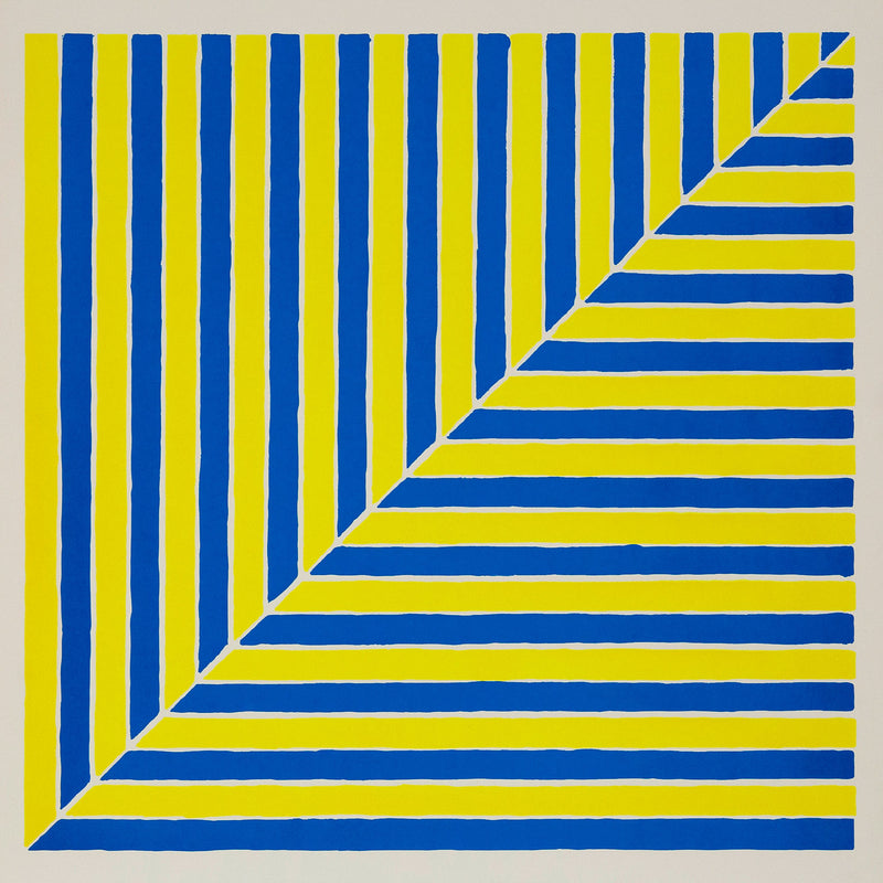 Frank Stella, Untitled Rabat, Screenprint on Mohawk Superfine Cover Paper, 1964, Caviar20