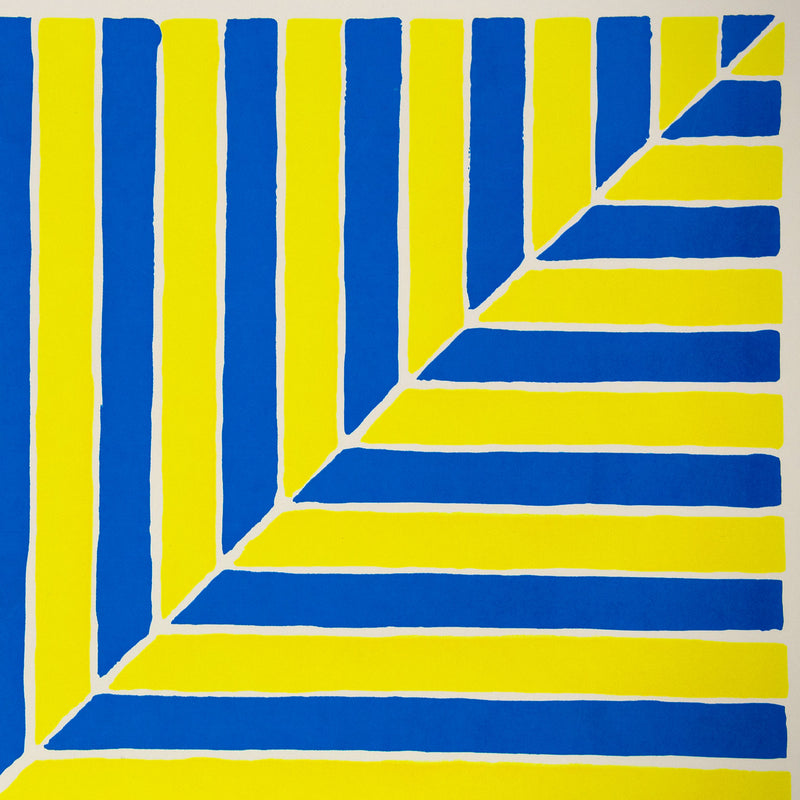 Frank Stella, Untitled Rabat, Screenprint on Mohawk Superfine Cover Paper, 1964, Caviar20