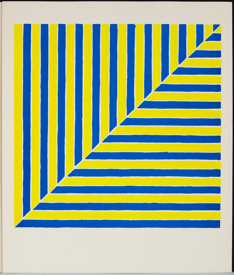 Frank Stella, Untitled Rabat, Screenprint on Mohawk Superfine Cover Paper, 1964, Caviar20