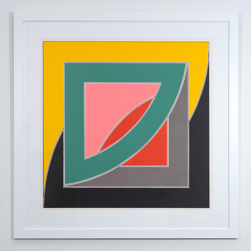 FRANK STELLA "REFERENDUM 70" SCREENPRINT, 1970