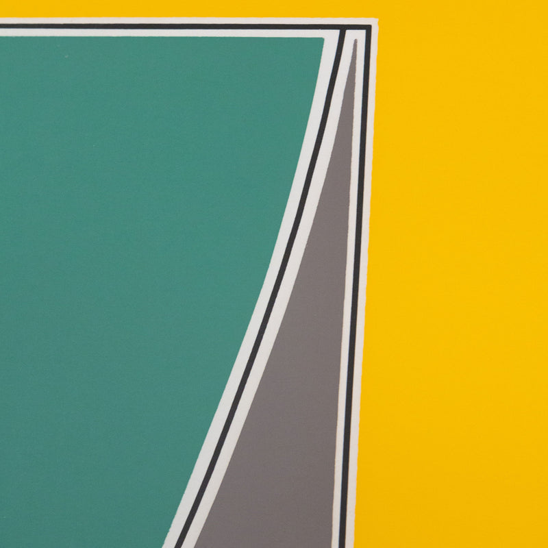 FRANK STELLA "REFERENDUM 70" SCREENPRINT, 1970