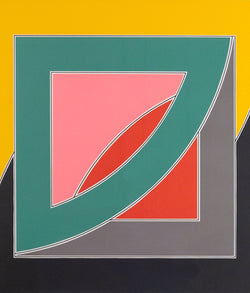 FRANK STELLA "REFERENDUM 70" SCREENPRINT, 1970