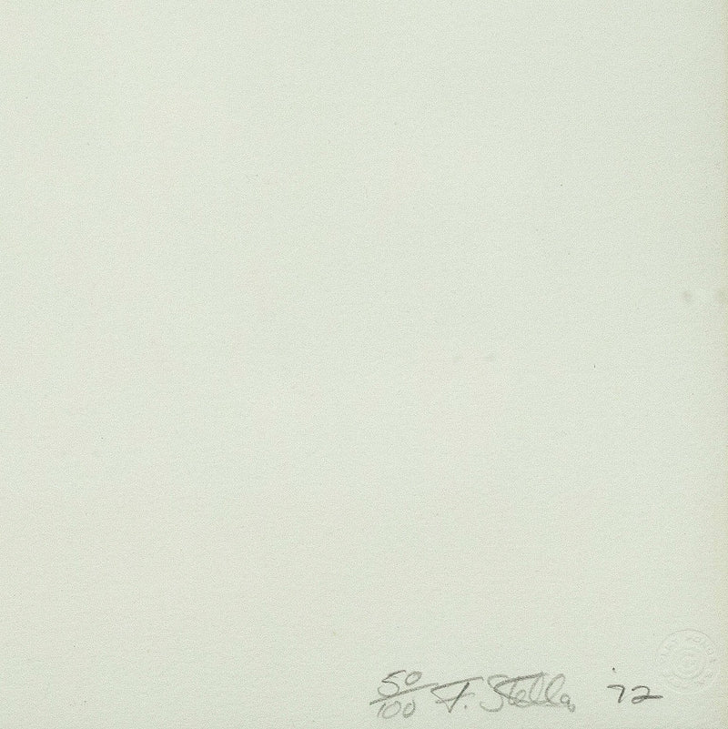 Frank Stella Sharpsville 1972 lithograph Caviar20
