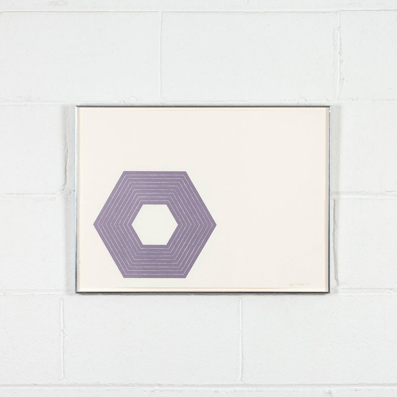 Frank Stella Sidney Guberman Purple Series Caviar20 prints