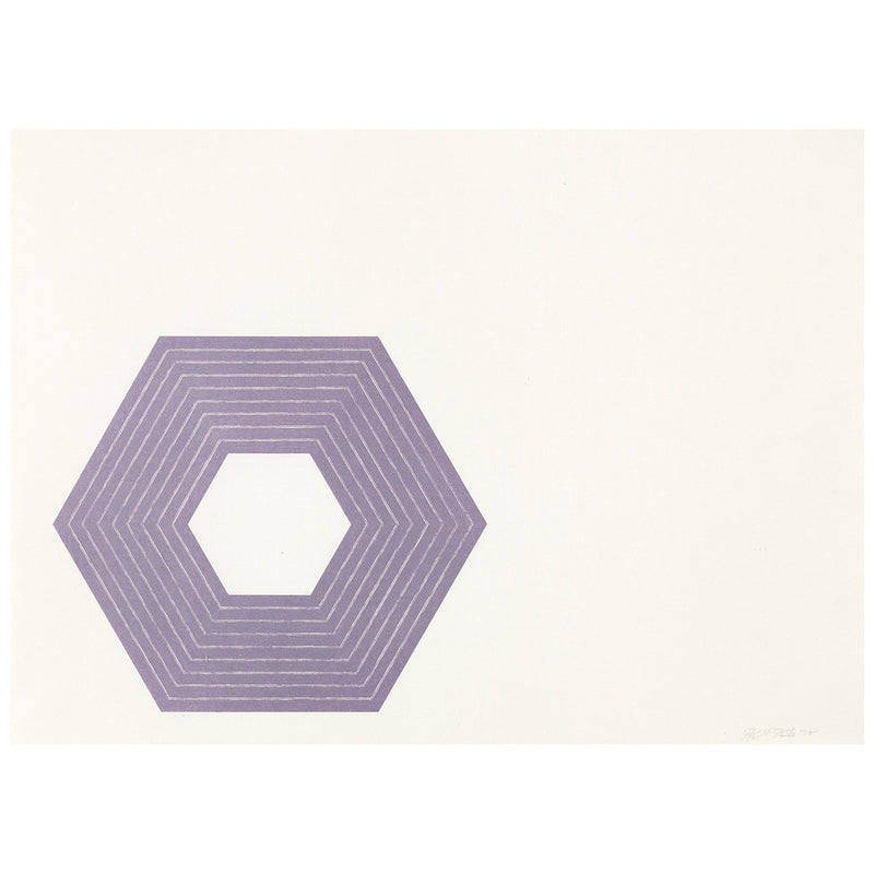 Frank Stella Sidney Guberman Purple Series Caviar20 prints