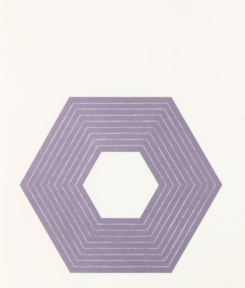 Frank Stella Sidney Guberman Purple Series Caviar20 prints