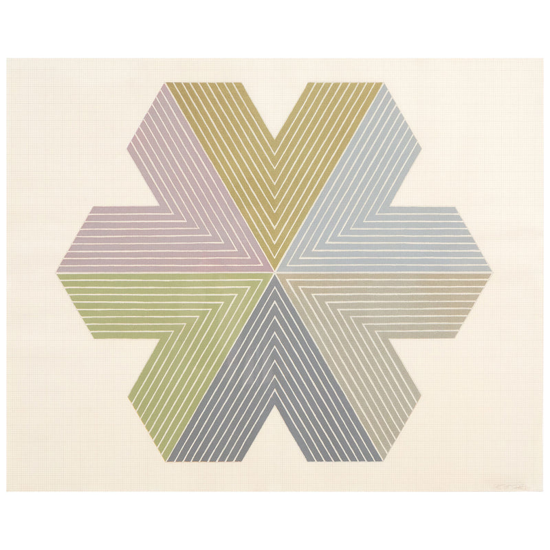 Frank Stella, Star of Persia, Lithograph, 1967, Caviar20