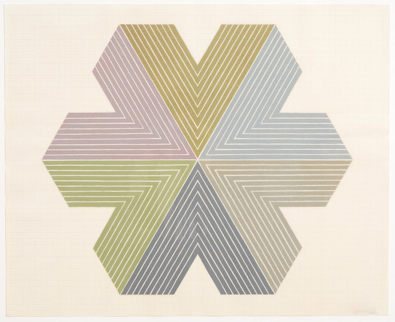 Frank Stella, Star of Persia, Lithograph, 1967, Caviar20
