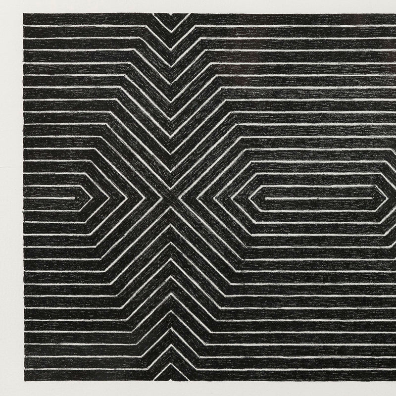 FRANK STELLA "TURKISH MAMBO" LITHOGRAPH, 1967
