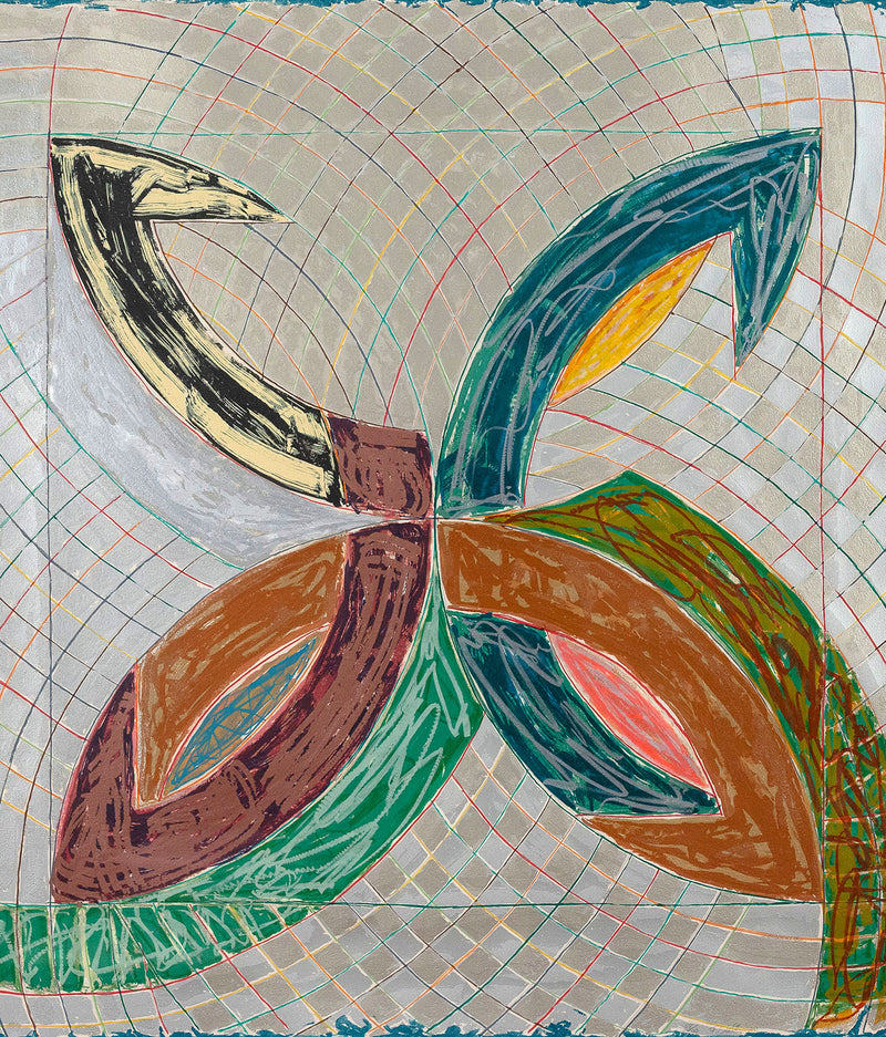Frank Stella Caviar20 Polar Coordinates print