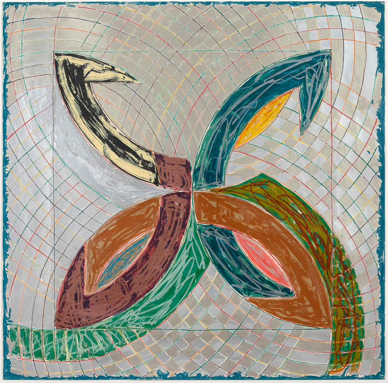 Frank Stella Caviar20 Polar Coordinates print