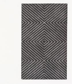 Original Artwork, Abstract Expressionism, Frank Stella, "Gezira" from Black Series II  USA, 1967  Lithograph  Signed, numbered and dated by the artist   Labelled AP aside from an edition of 100  15"H 21.75"W (work)  Very good condition.  Printed by Gemini G.E.L., Los Angeles, Toronto Fine Art Gallery Caviar20