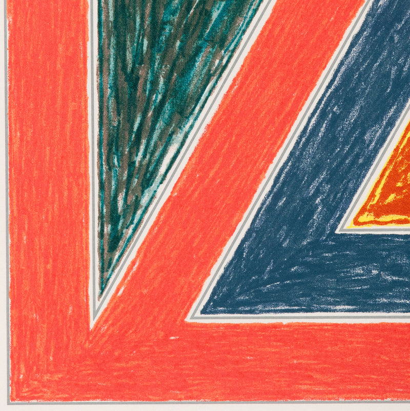 Caviar20 Frank Stella Eccentric Polygons Sanbornville Screenprint 1974