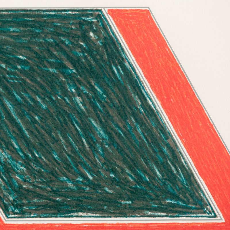 Caviar20 Frank Stella Eccentric Polygons Sanbornville Screenprint 1974
