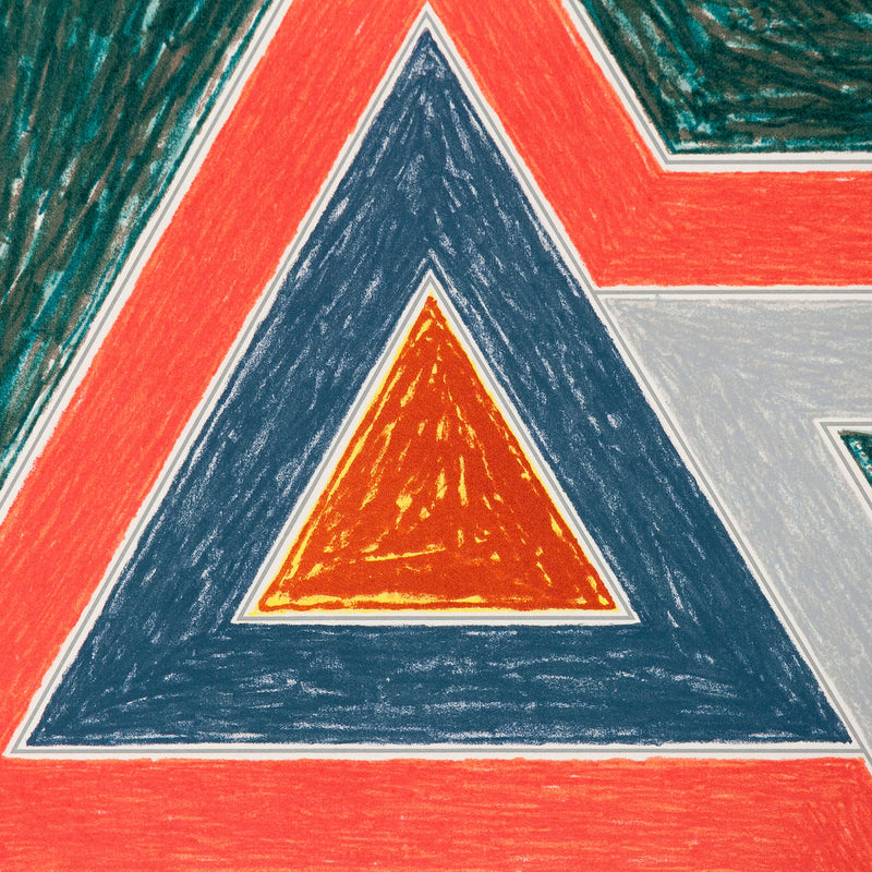 Caviar20 Frank Stella Eccentric Polygons Sanbornville Screenprint 1974