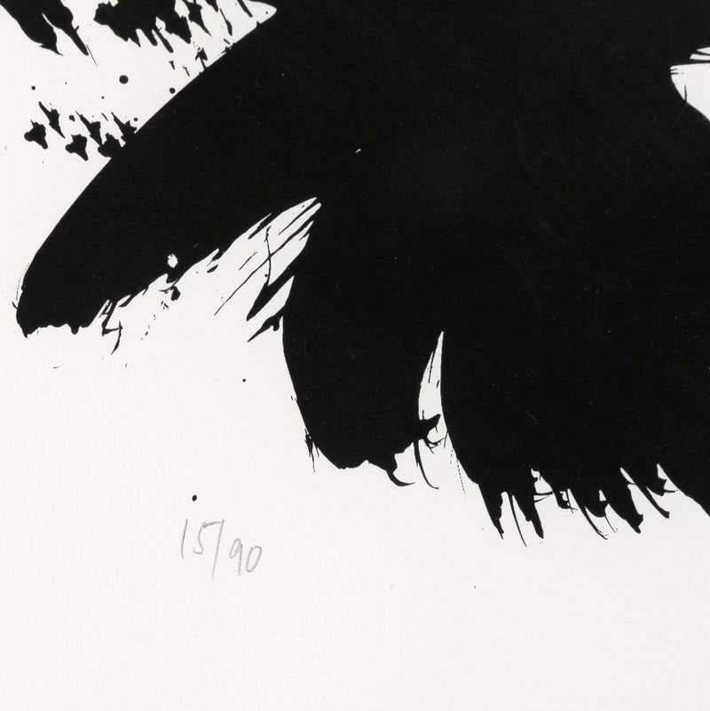 FRIEDEL DZUBAS "NIGHT STAR" SCREENPRINT, 1984