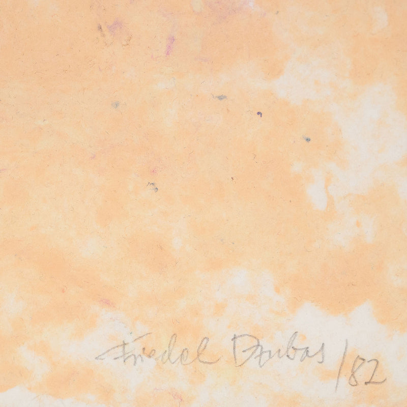 Friedel Dzubas, Collective, monotype, 1982, Caviar20