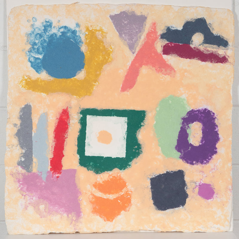 Friedel Dzubas, Collective, monotype, 1982, Caviar20
