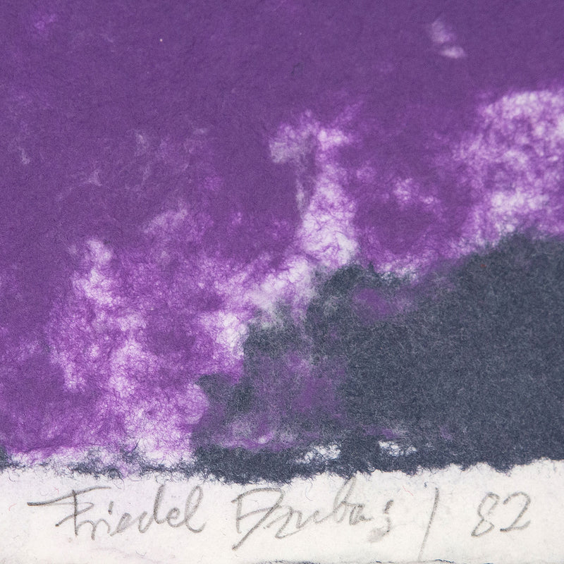 Friedel Dzubas monotype Caviar20