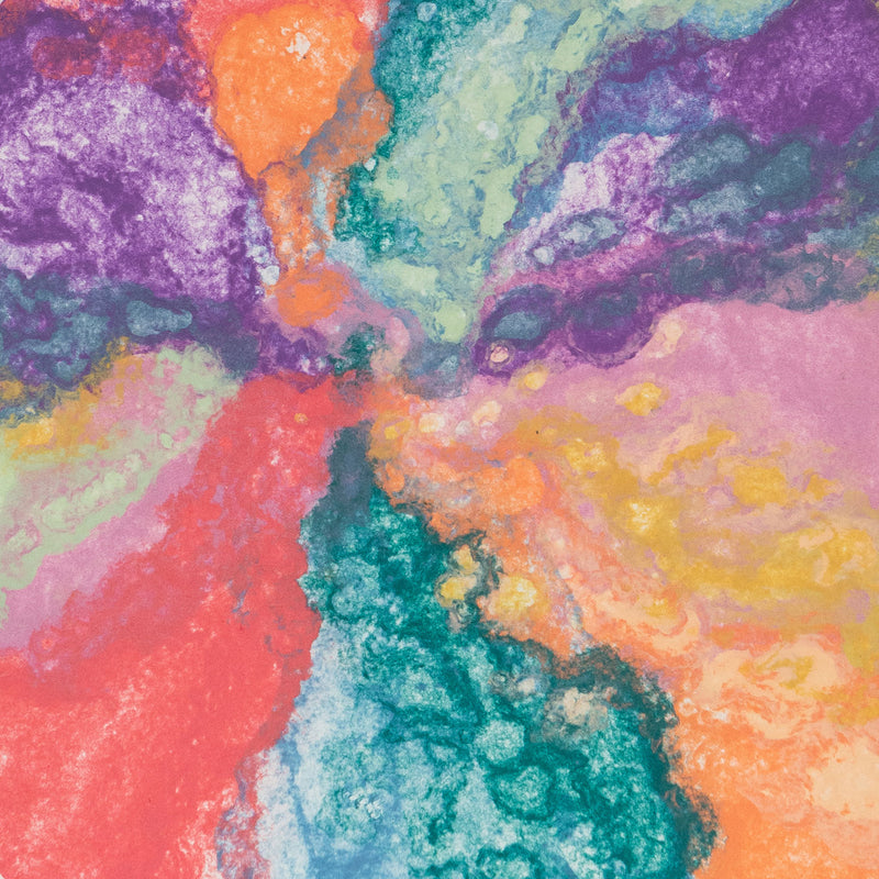 Friedel Dzubas, Kaleidoscop, Monotype, 1982, Caviar20 prints, Caviar20 Abstract Expressionism, Color Field Painter