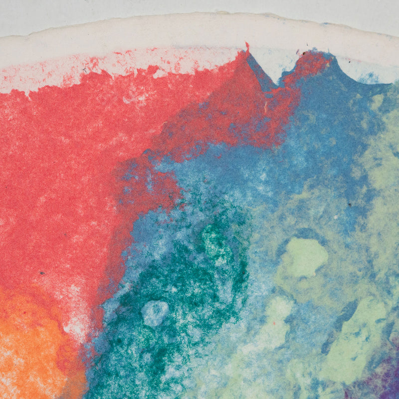 Friedel Dzubas, Kaleidoscop, Monotype, 1982, Caviar20 prints, Caviar20 Abstract Expressionism, Color Field Painter