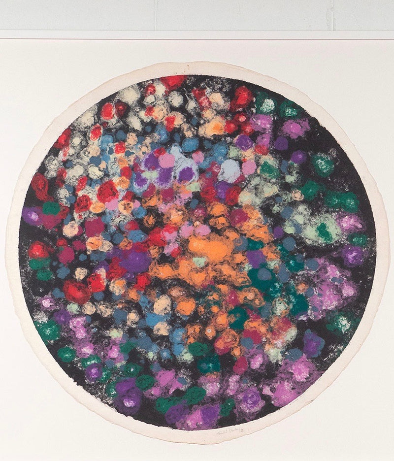 Friedel Dzubas, Tondo, Monotype, 1982, Caviar20 prints