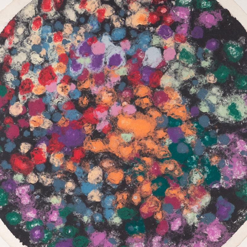 Friedel Dzubas, Tondo, Monotype, 1982, Caviar20 prints