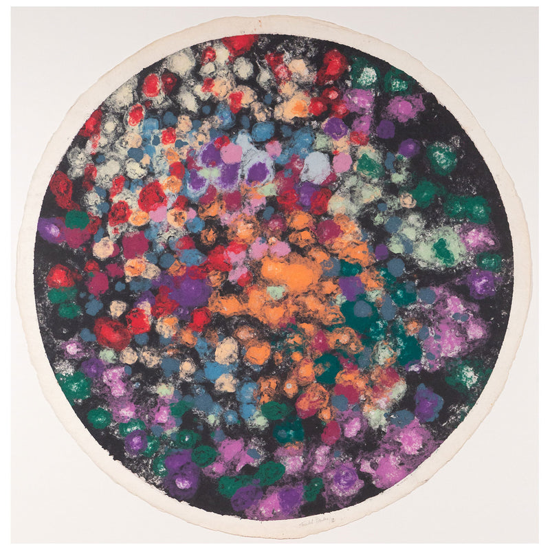 Friedel Dzubas, Tondo, Monotype, 1982, Caviar20 prints