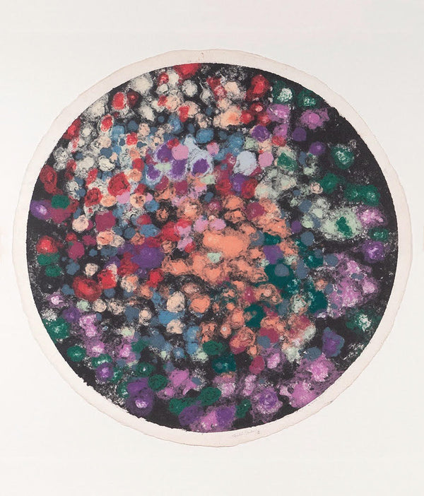 Friedel Dzubas, Tondo, Monotype, 1982, Caviar20 prints