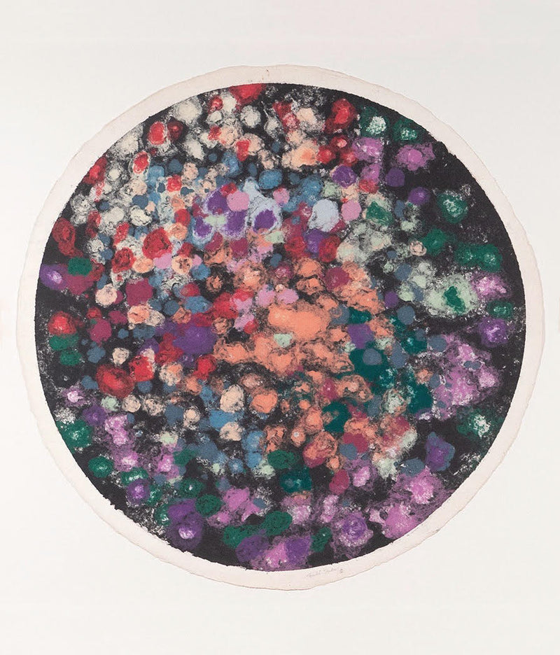 Friedel Dzubas, Tondo, Monotype, 1982, Caviar20 prints
