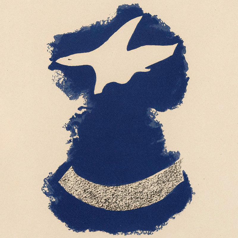 GEORGES BRAQUE "LE TIR D'ARC", 1960
