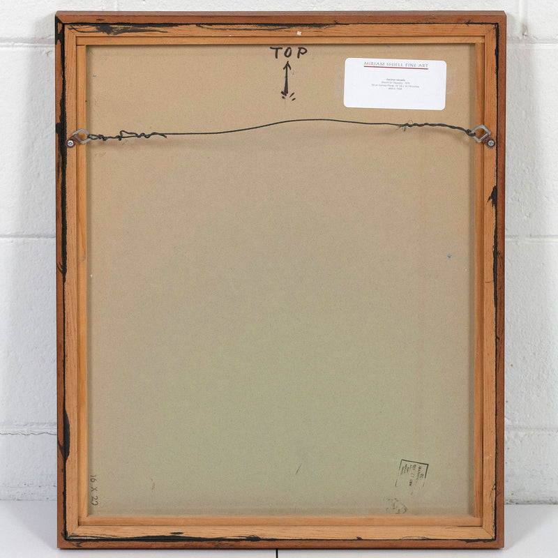 GERSHON ISKOWITZ "SKETCH FOR TAPESTRY" 1976