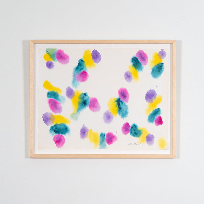 Gershon Iskowitz, Carnival, Watercolor on Paper, 1977, Caviar20