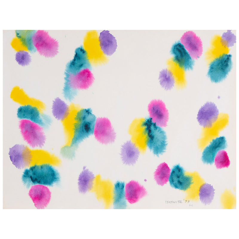 Gershon Iskowitz, Carnival, Watercolor on Paper, 1977, Caviar20