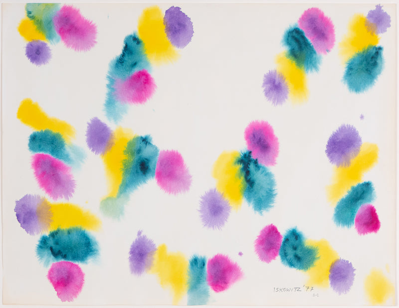 Gershon Iskowitz, Carnival, Watercolor on Paper, 1977, Caviar20