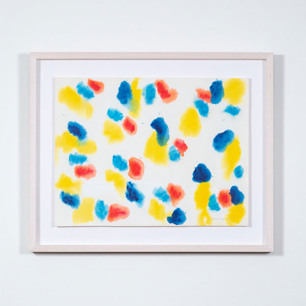 Gershon Iskowitz, Primary Joy, Watercolor on paper, 1977, Caviar20