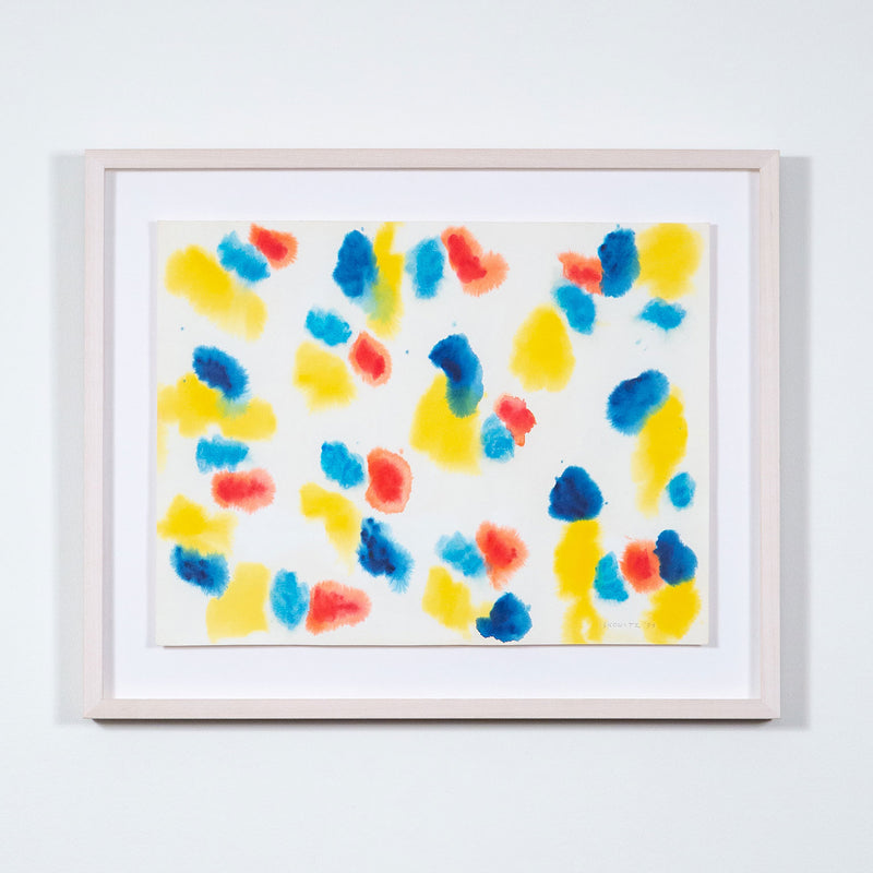 Gershon Iskowitz, Primary Joy, Watercolor on paper, 1977, Caviar20