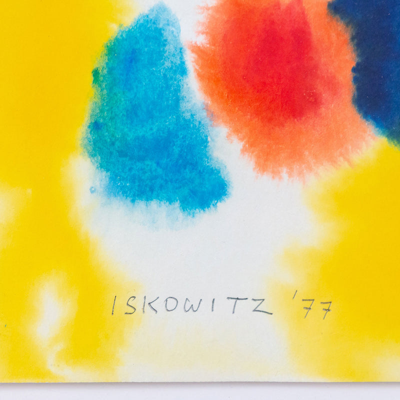 Gershon Iskowitz, Primary Joy, Watercolor on paper, 1977, Caviar20