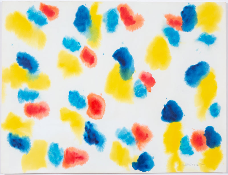 Gershon Iskowitz, Primary Joy, Watercolor on paper, 1977, Caviar20