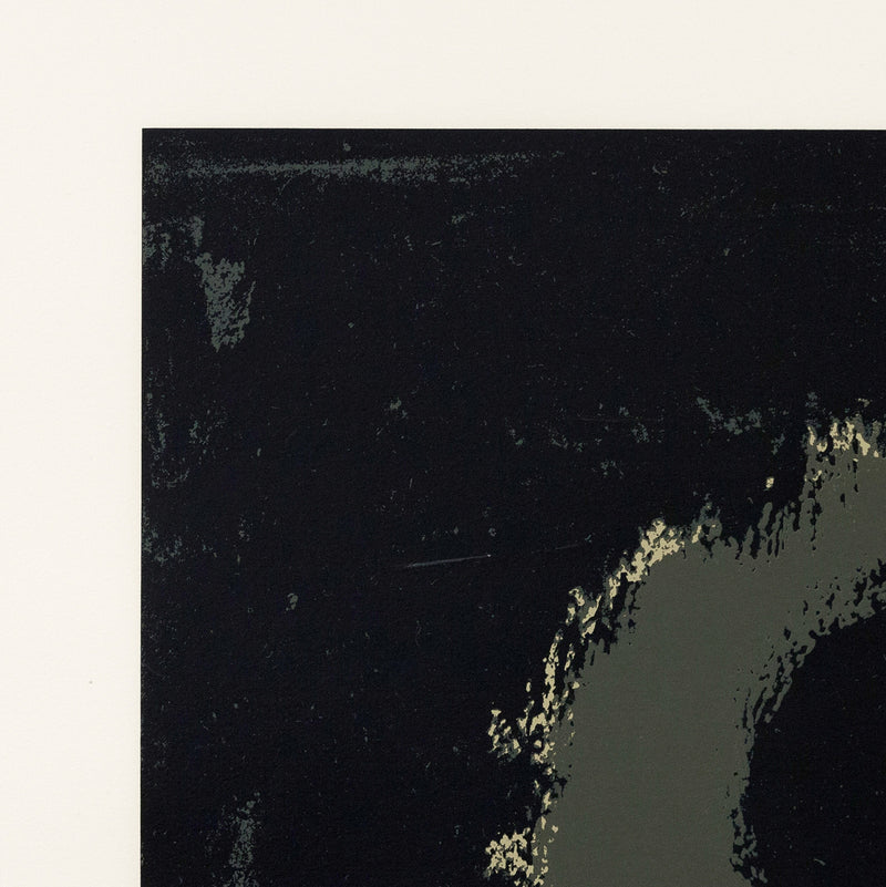 ADOLPH GOTTLIEB "BLACK FIELD" SILKSCREEN, 1972