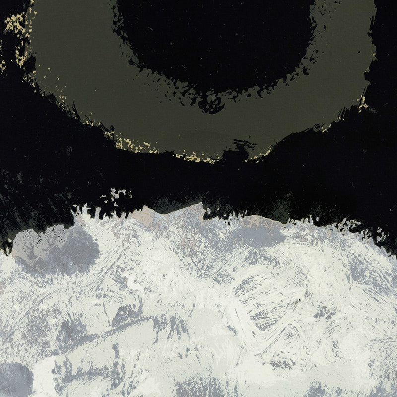 ADOLPH GOTTLIEB "BLACK FIELD" SILKSCREEN, 1972