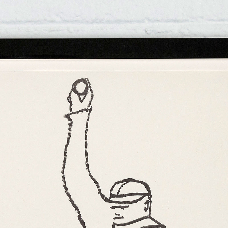 HAROLD TOWN "BABE RUTH" LITHO, 1970