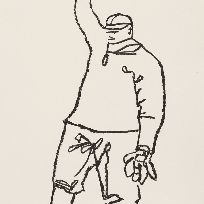 Harold Town Babe Ruth Lithograph 1970 Caviar20