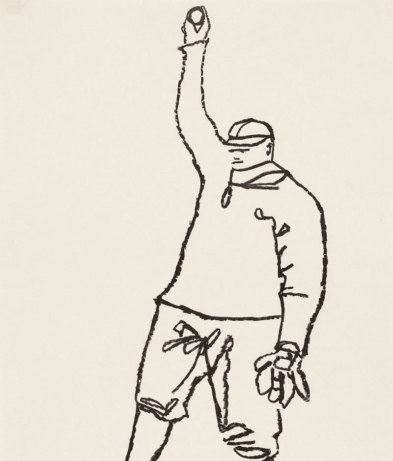 Harold Town Babe Ruth Lithograph 1970 Caviar20