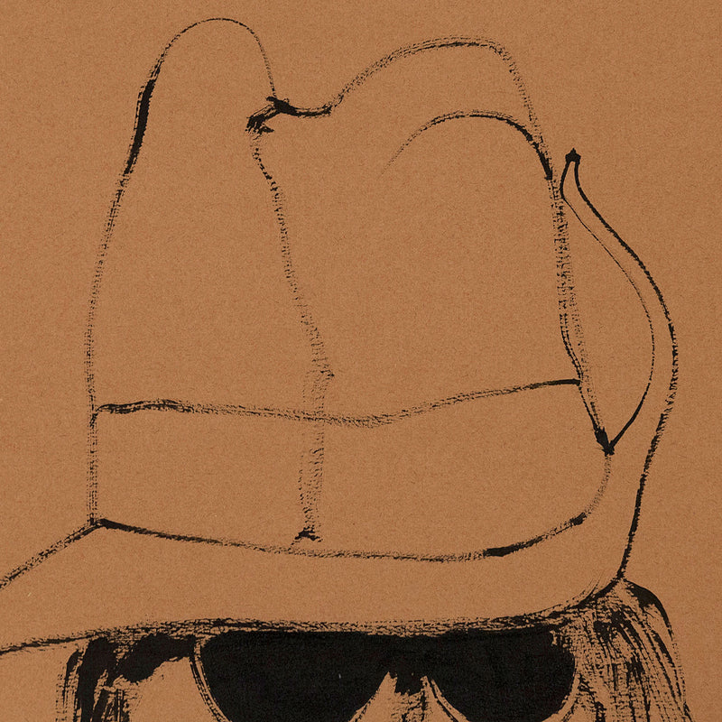 HAROLD TOWN "HIPPIE WITH A DIGGER HAT", 1968