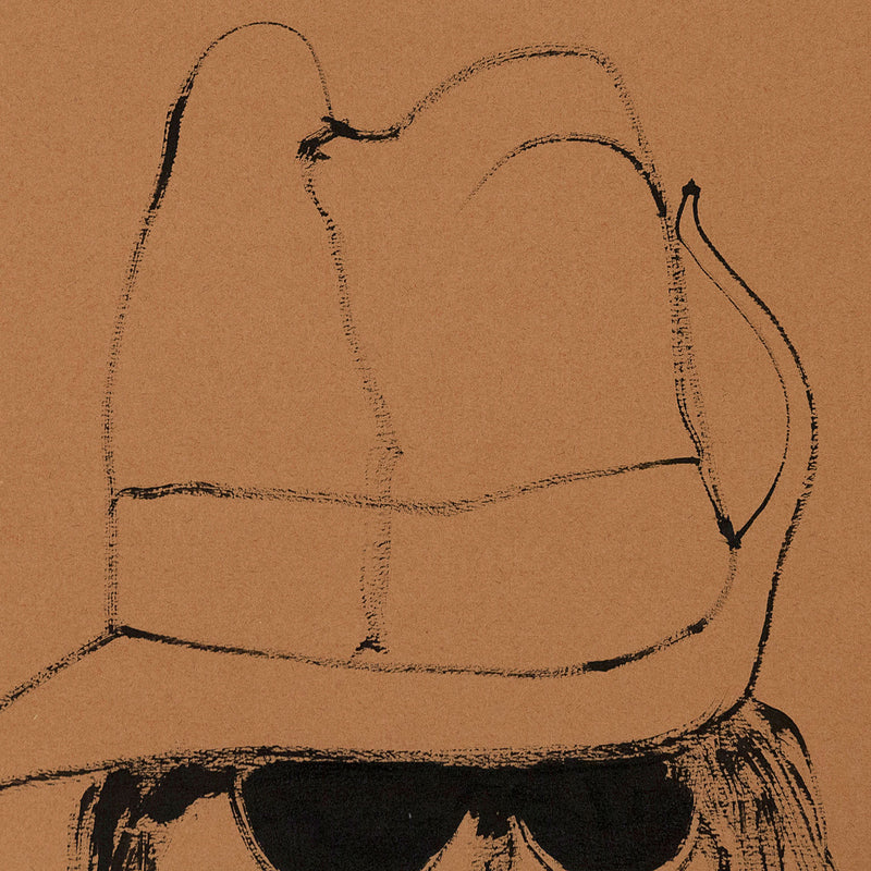 HAROLD TOWN "HIPPIE WITH A DIGGER HAT", 1968